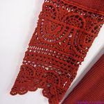 Free People NEW Free People Little Love Thermal Mini Dress, S Photo 6