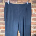 Classiques Entier  Black Flat Front Dress Pants Women's Size 2 Trousers Photo 1