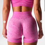 NVGTN  Bubble Gum Pink Digital Seamless Shorts Photo 1