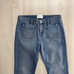 Current/Elliott CURRENT/ELLIOT Anthropologie the cropped boot ankle blue jeans denim cotton 28 Photo 2