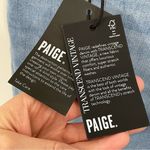 Paige NWT Brigitte Boyfriend Skinny Jeans Destructed Denim Size 26 Photo 5