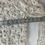 Moda International size large loose open knit crochet bell sleeve shirt mermaid Photo 7