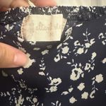 Altar'd State Altar’d State Navy Blue Floral Wrap Waist Mini Dress // Size Medium Photo 5