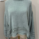 cupio  teal sweater large‎ Photo 0