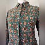 The Territory Ahead Vintage Y2K  Teal, Green & Pink Collared Button Down Shirt Photo 2