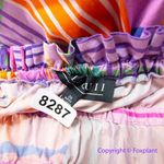 Eloquii Eloqui Shift Dress Smocked Bodice Empire Gathered Color Block Midi plus size 26 Photo 13