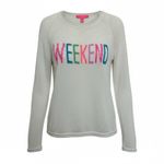 Lilly Pulitzer  Danette Sweater Long Sleeve Weekend Resortwear White Size M Photo 1