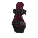 STAUD Frankie Ruched Sandal Black Womens Size 36 6 Photo 2