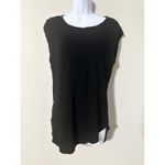 Michael Stars  CAP SLEEVE LYCRA SCOOP NECK JERSEY TOP OSFM EUC ONE SIZE Photo 3