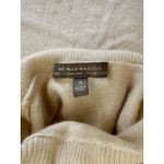 Neiman Marcus Women's  Cream Cashmere Turtleneck Sweater S Photo 5
