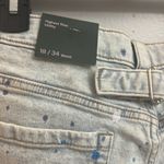 Wild Fable New - Paint Splash Denim Shorts 18/34Waist Photo 4