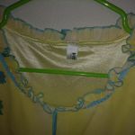 Kore XL Japanese Spring Dream Yellow Blue Green Maxi Dress Size XS Photo 3