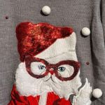 Holiday Time Holiday‎ Time Cat Christmas Sweater Photo 1