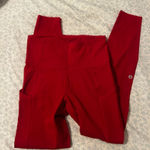 Lululemon Red  Leggings Photo 0