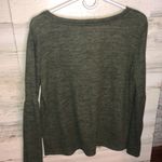 a.n.a  green soft shirt bell sleeve olive green shirt sweater top size large​​ Photo 4