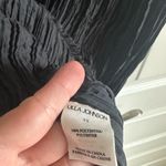 Ulla Johnson Orla Tie Strap Crinkle Satin Midi Dress in Noir NwT 12 Photo 7