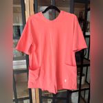 FP Movement Hot Shot tee romper coral neon hibiscus tulip free people onesie Orange Size XS Photo 1