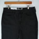 Seven7  Skinny Jeans Womens 10 (32x28.5) Black High Rise Stretch Denim Tight Pant Photo 2