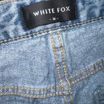 White Fox Boutique White Fox Be Cool Straight Leg Denim Jeans in Washed Blue  Photo 13