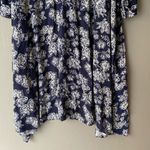 Active USA Active sz‎ M blue floral open kimono Photo 4