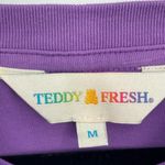 Teddy Fresh Teddy‎ Fresh Unisex Purple Graphic Logo Short-sleeve T-shirt Medium Photo 4