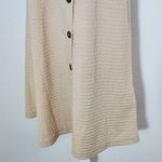 Sanctuary  Cream Puffy Sleeve Mini Dress NWT Size Medium Cream Button-Up Dress Photo 2