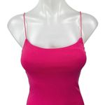 ZARA NEW  Pink Knit Sleeveless Cami Camisole Mini Bodycon Sweater Tank Dress Sz M Photo 2