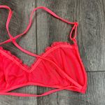 Free People Hot Pink Lace Bralette Photo 8