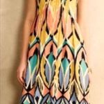 Anthropologie Floreat Dahlia Embroidered Maxi Dress Photo 0