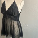 Victoria's Secret  Black Lace Babydoll Photo 3