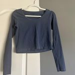 Brandy Melville John Galt Blue Long Sleeve Photo 0