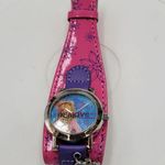 Disney Vintage Hannah Montana Watch Pink Purple Heart Charm Miley Cyrus New Box Photo 10