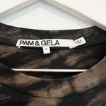 Pam & Gela Tie Dye Adjustable Whimsigoth Cinch Mob Wife Twilight Mini Dress S Photo 5