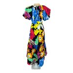 Christopher John Rogers x Target Floral Puff Sleeve High Low Dress Photo 8