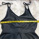 ALBION FIT Albion Midnight Dash Peplum Swim Top. Size Medium. Excellent Pre-Owned Condition Photo 6
