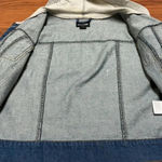 Joe Boxer COPY -  Denim Hoodie Jacket, size Med Photo 3