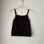 Dazey LA  Black Basic Boxy Tank S Photo 2