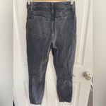 Abercrombie & Fitch Black Distressed Jeans Size 25 Photo 2