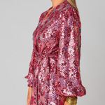 Buddy Love Wild Strawberry Wrap Dress Photo 1