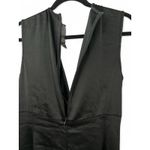 St. John Collection 8 Sequin Detail Liquid Satin Dress Cocktail Holiday Women Black Photo 7