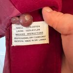 Tiana Creations Red Velvet Sz M/ L– Holiday Party Jacket Cotton Velvet Size L Photo 5