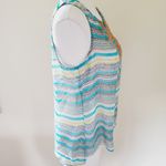 Francesca's  Miami aztec blouse size large Photo 2