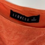LIONESS  The Goddess Cropped Top Size Medium Orange Photo 6