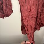 Jen's Pirate Booty NWT Jen’s Pirate Booty Nebula Vermillion One Shoulder Burgundy Dress Photo 5