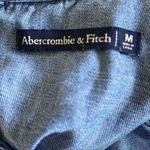 Abercrombie & Fitch  Denim‎ Sheath Dress. Size Medium w/embroidered flowers Photo 5