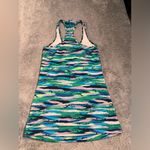 Lululemon  athletica Racerback tank top green blue Photo 1