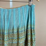 Christopher & Banks  Skirt 8 Colorfully Lightweight Flared Summer Chiffon Flowy Photo 7