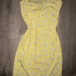 SheIn Yellow floral mini dress Photo 1