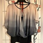 Joseph A Ombré Dolman Blouse—goes from Light/Blush Pink to Off White, Beautiful, Unique Photo 0