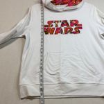 Star Wars  White Hoodie with Colorful Logo Photo 4